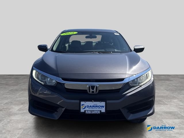 Used 2016 Honda Civic LX with VIN 19XFC2F54GE049512 for sale in West Bend, WI