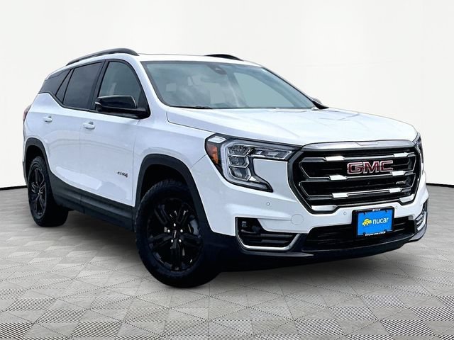 Used 2023 SUMMIT WHITE GMC AT4 image 1