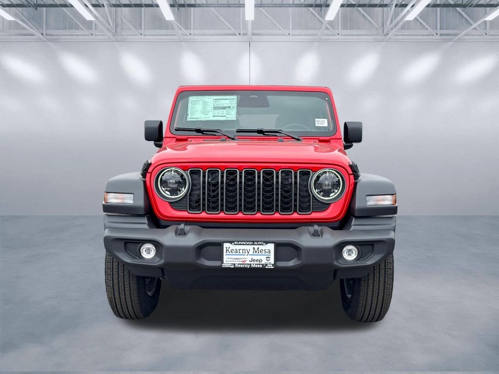 New 2026 Firecracker Red Clear-Coat Exterior Paint Jeep Sport S image 2