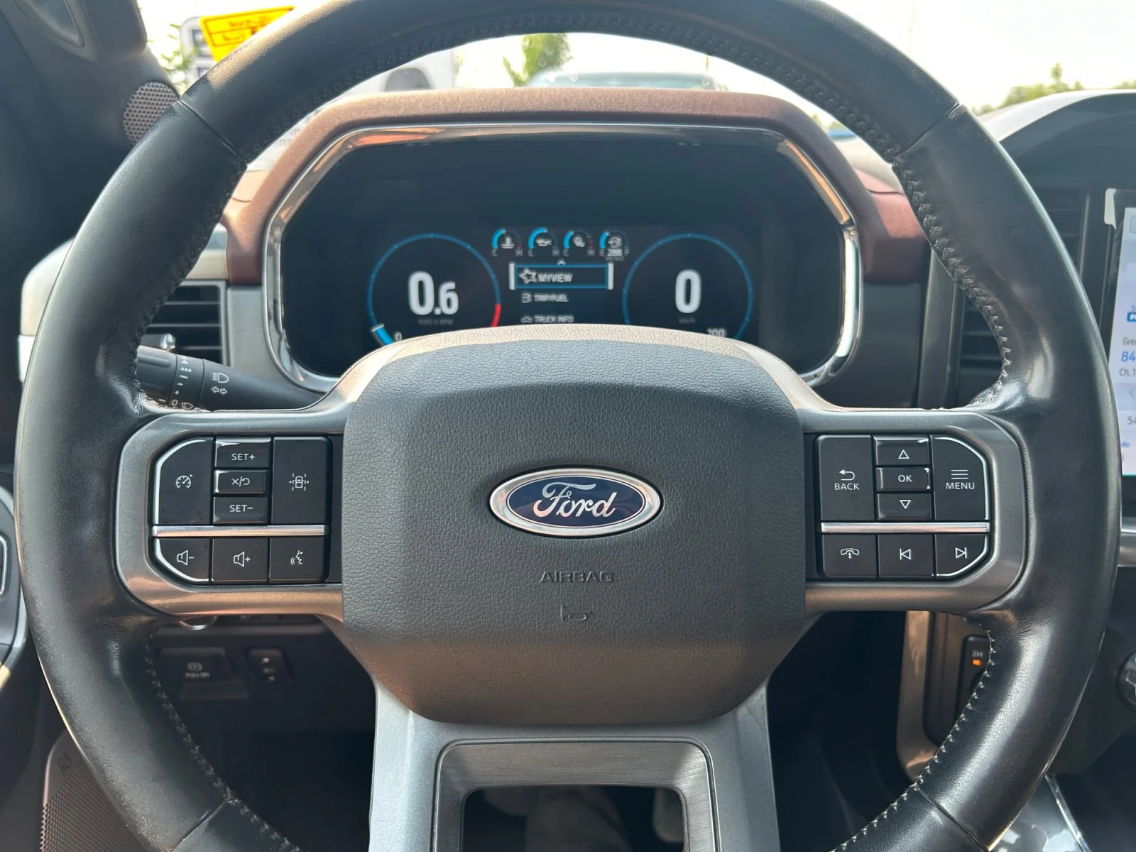 Used 2022 BLACK METAL Ford LARIAT SuperCrew image 22