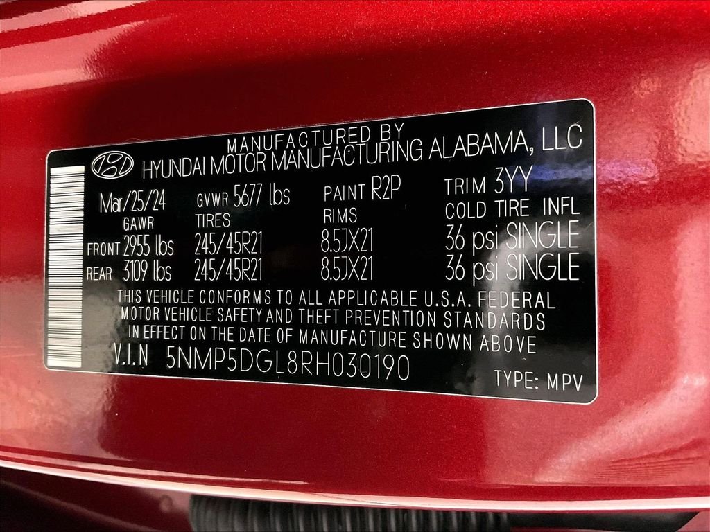 Used 2024 Red Hyundai Calligraphy image 37