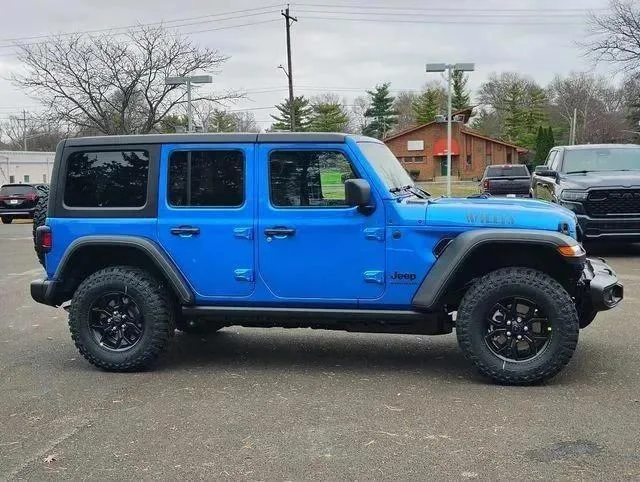New 2026 Hydro Blue Pearl-Coat Exterior Paint Jeep Willys image 2
