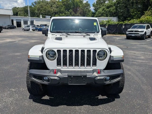 Used 2020 Bright White Clearcoat Jeep Rubicon image 4