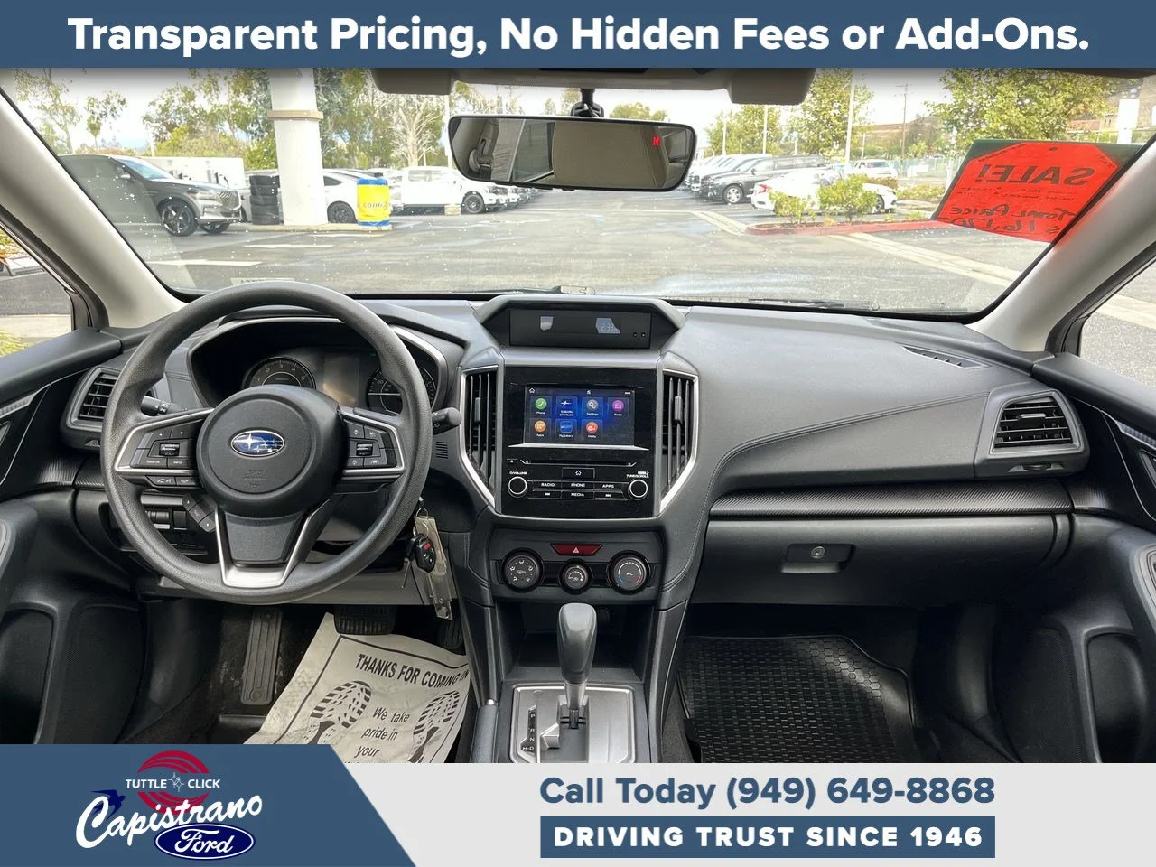 Used 2019 Crystal Black Silica Subaru Premium image 3
