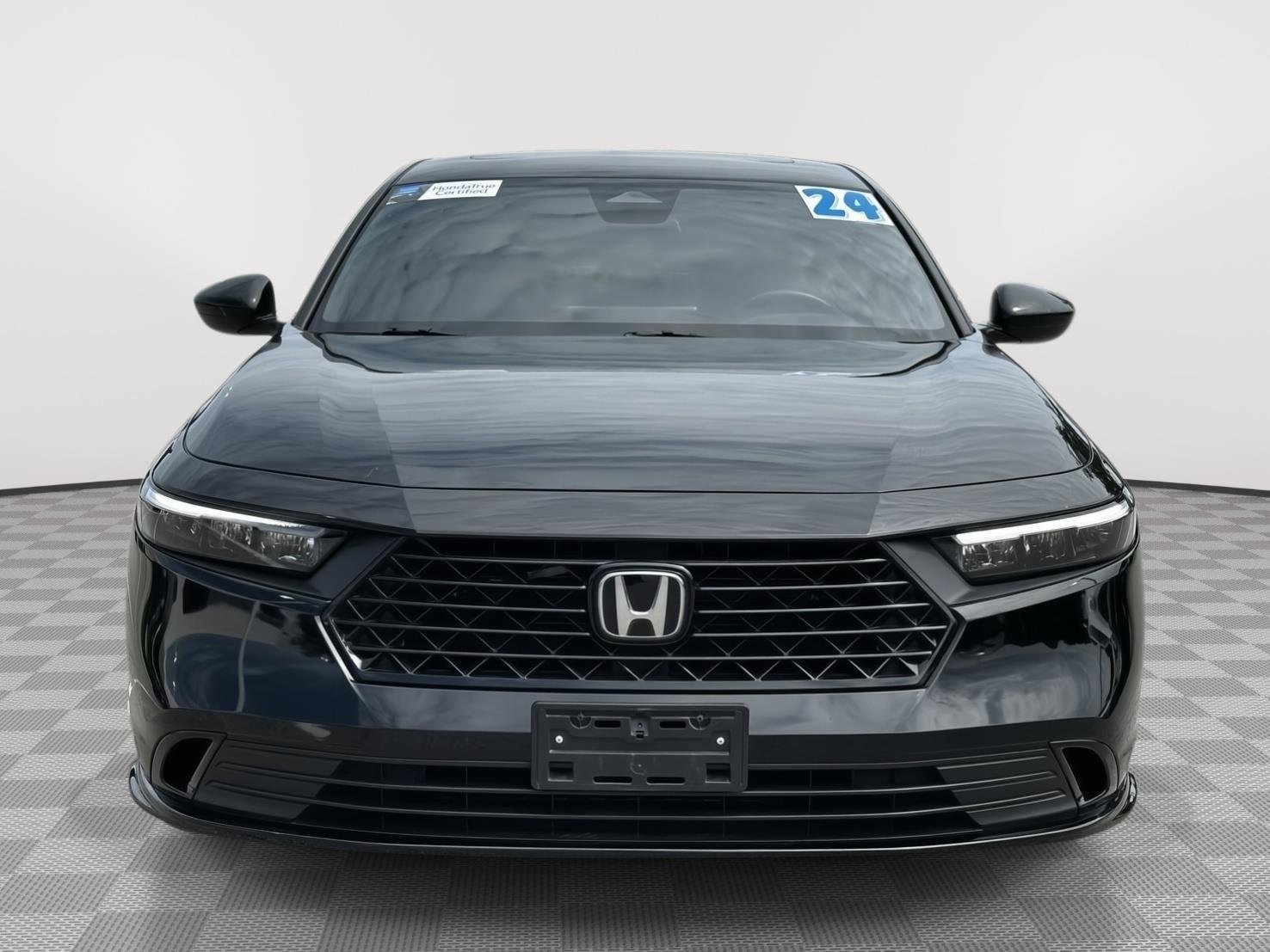 Certified 2024 Honda Accord Hybrid Sport-L with VIN 1HGCY2F7XRA071057 for sale in Kansas City