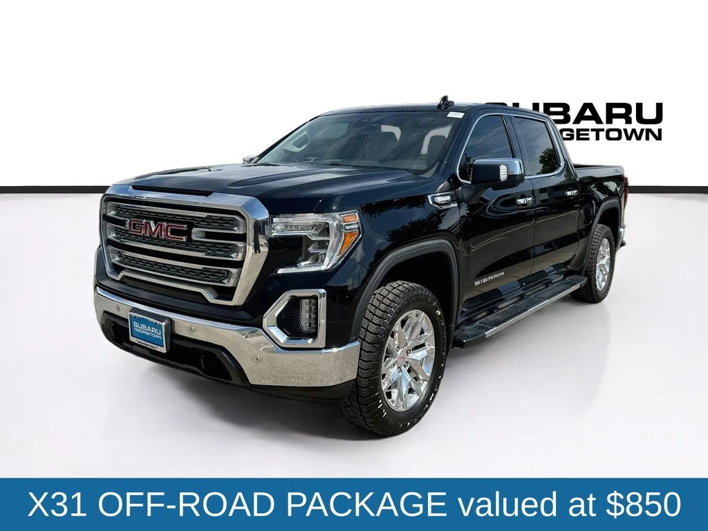 Used 2021 Black GMC SLT image 3