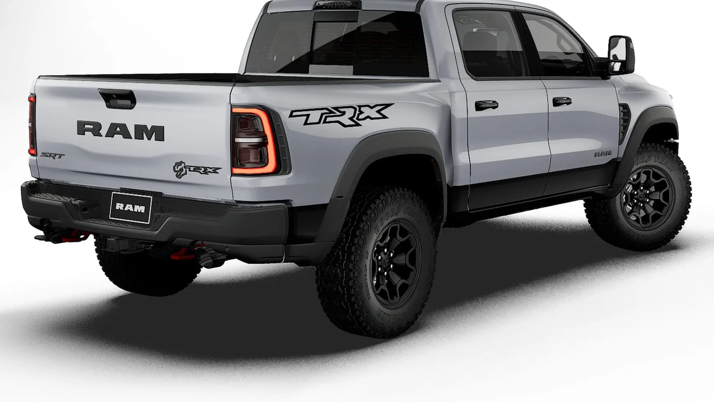 New 2027 Silver Zynith Paint RAM TRX image 2