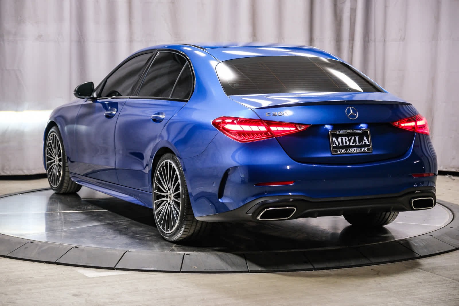 Certified Used 2024 Starling Blue Metallic Mercedes-Benz C 300 image 2