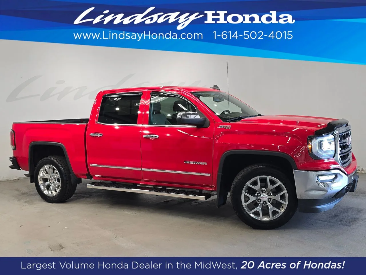 Used 2016 Cardinal Red GMC SLT image 3