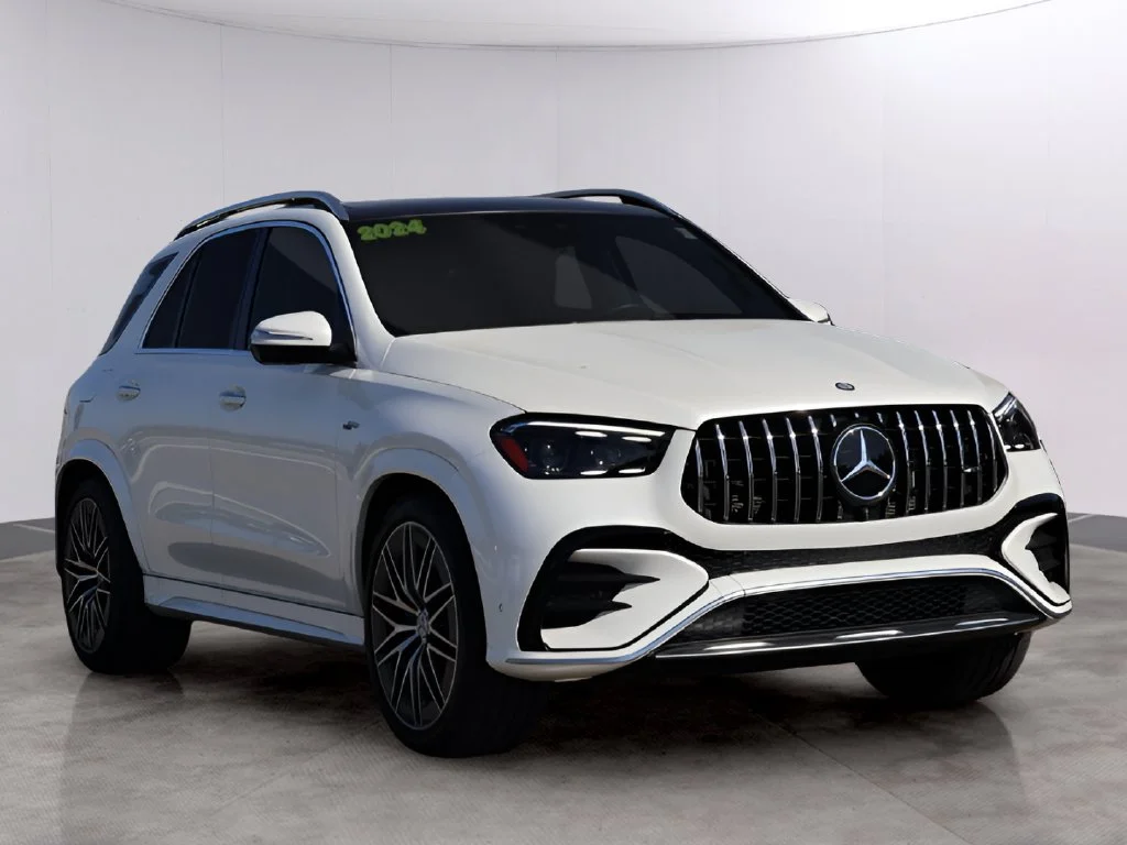 Used 2024 MANUFAKTUR Diamond White Metallic Mercedes-Benz GLE 53 AMG® image 3