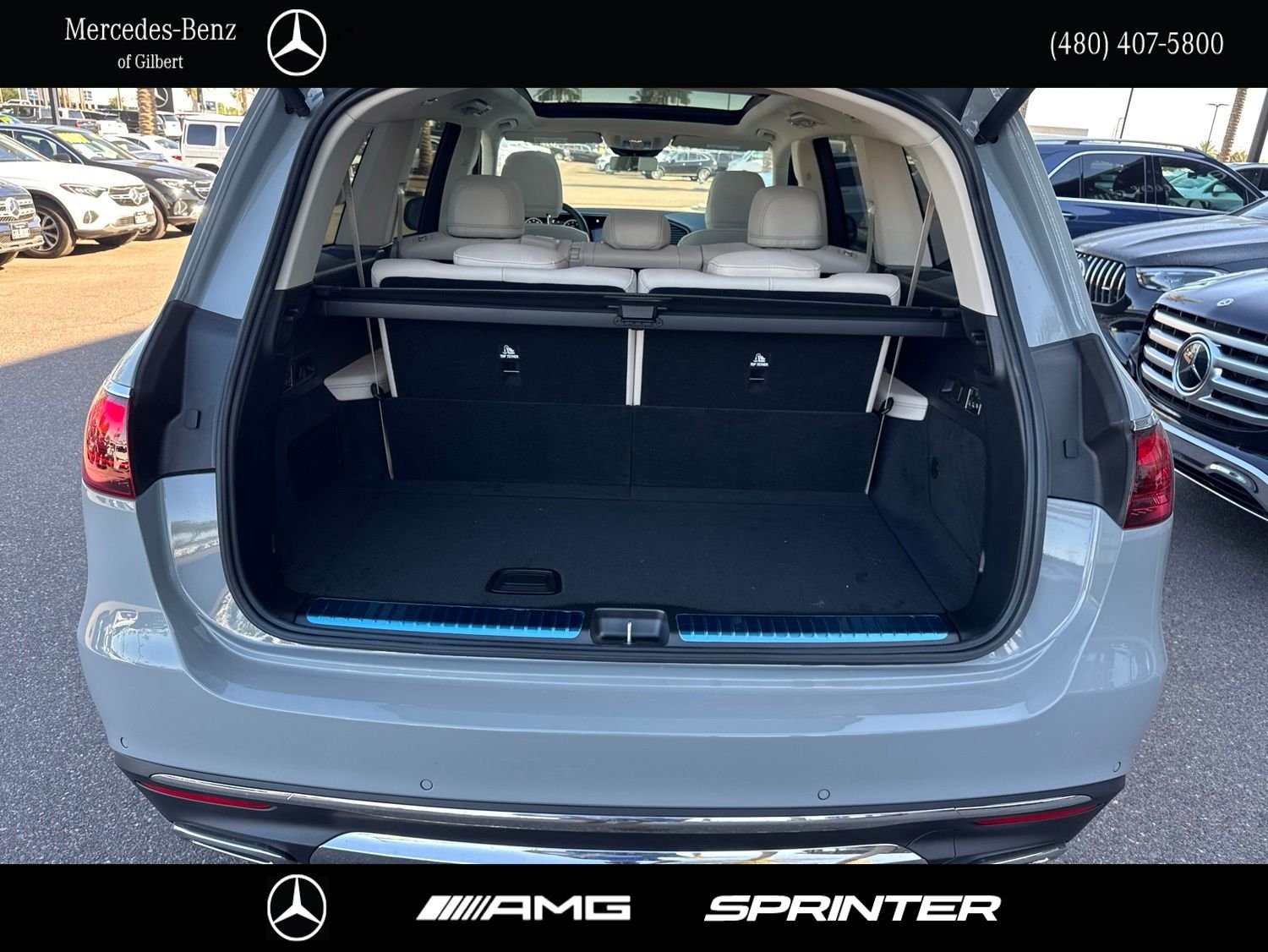 New 2026 MANUFAKTUR Alpine Grey Mercedes-Benz GLS 450 image 7