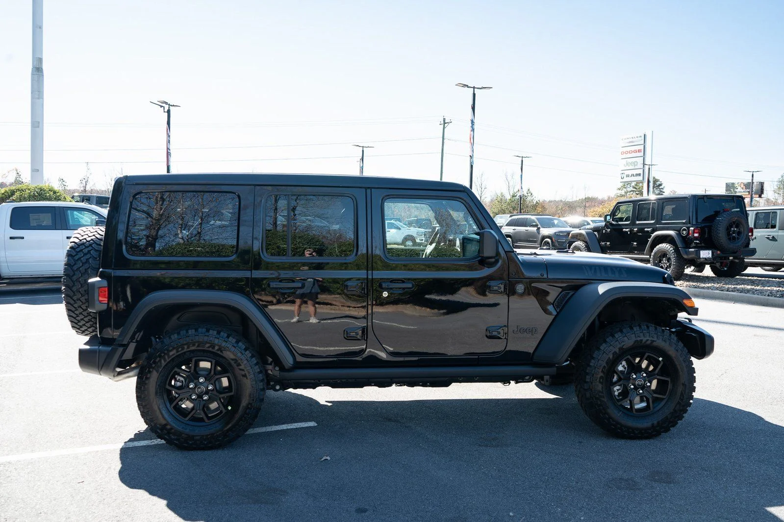 New 2026 Black Jeep Willys image 11