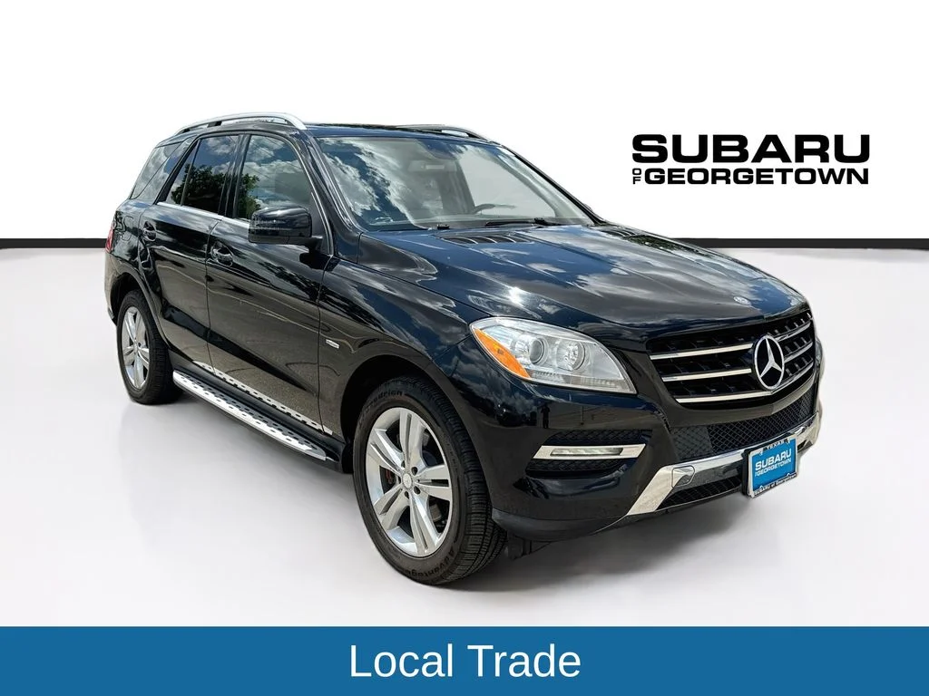 Used 2012 Black Mercedes-Benz ML 350 image 1
