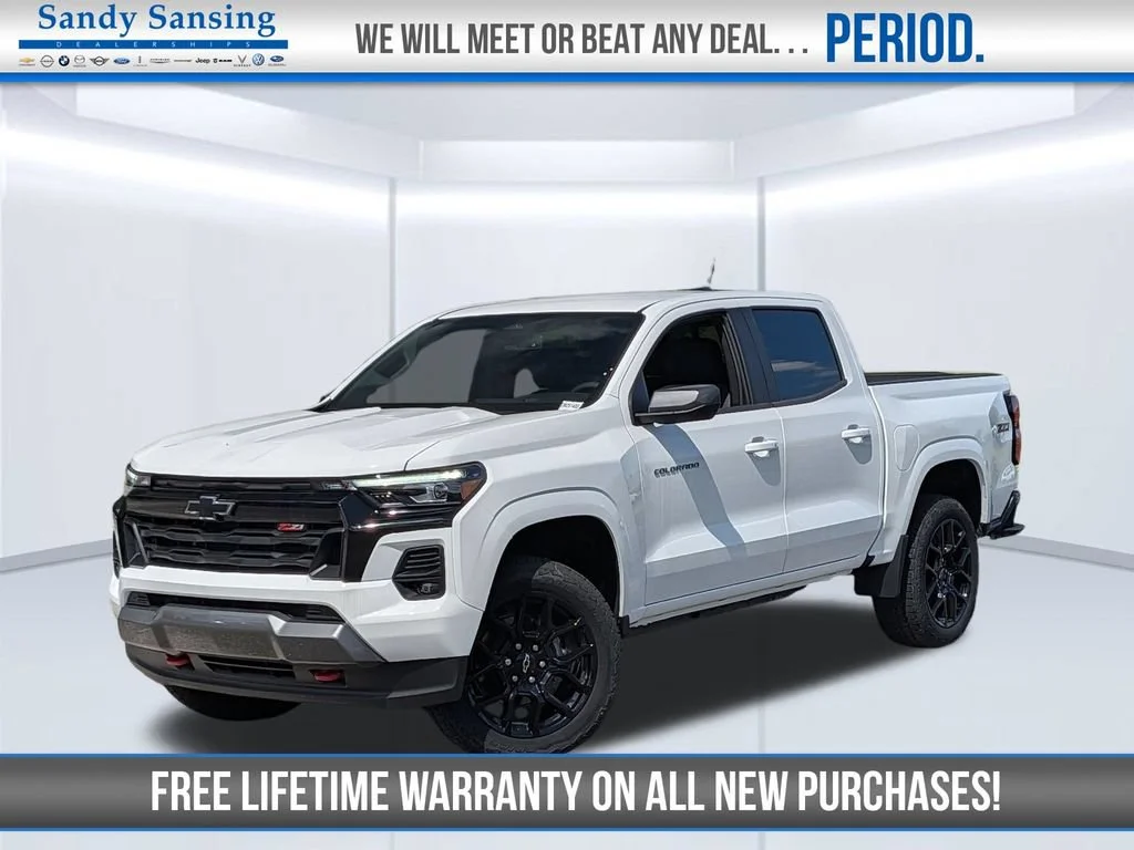 New 2025 Summit White Chevrolet Z71 image 1