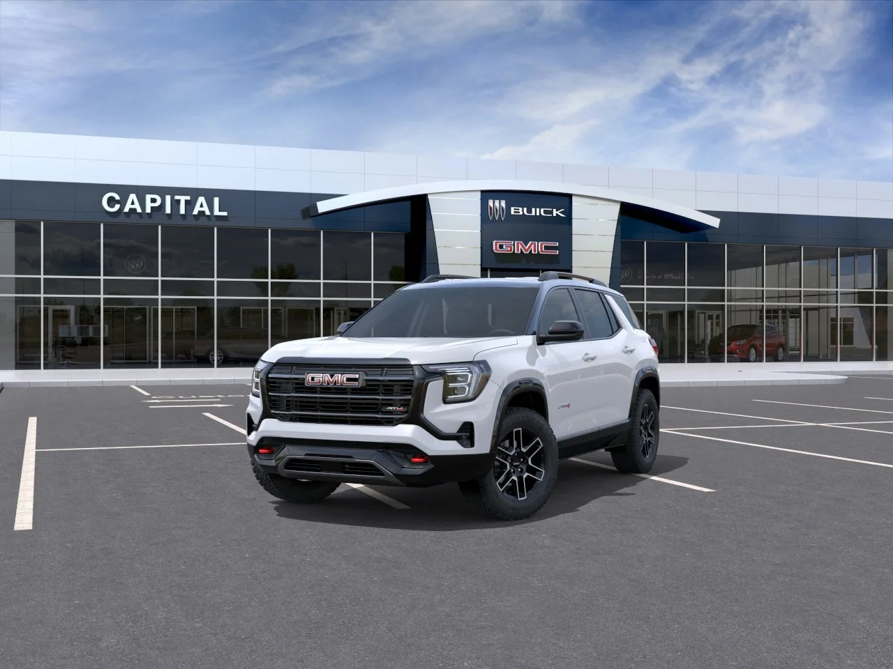 New 2027 Summit White GMC AWD AT4 image 8