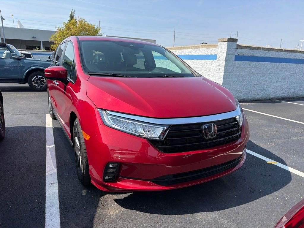 Certified Used 2024 Radiant Red Metallic II Honda EX image 5