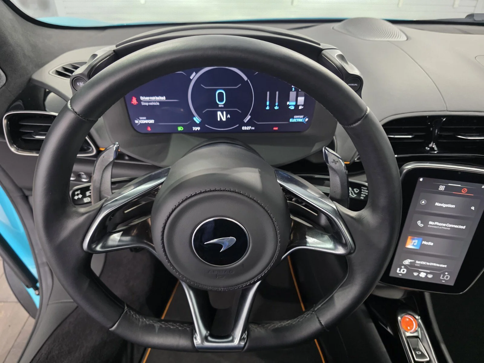 Used 2025 MSO Tokyo Cyan McLaren TechLux Coupe image 10