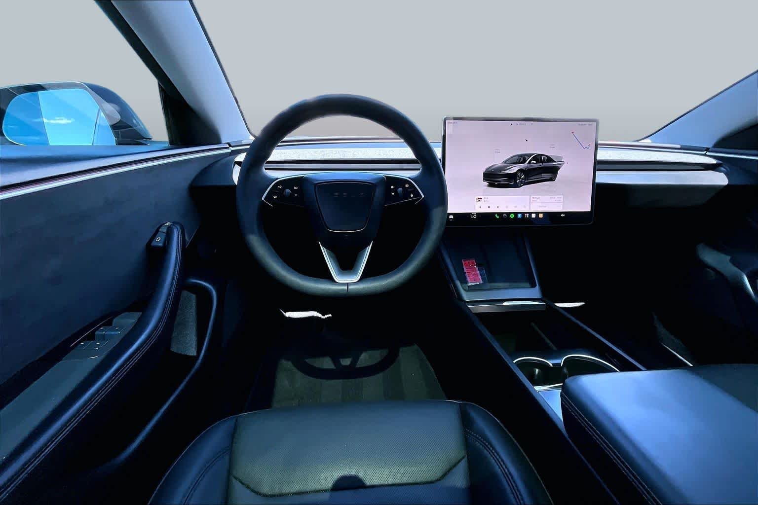 Used 2025 Pearl White Multi-Coat Tesla Long Range image 5
