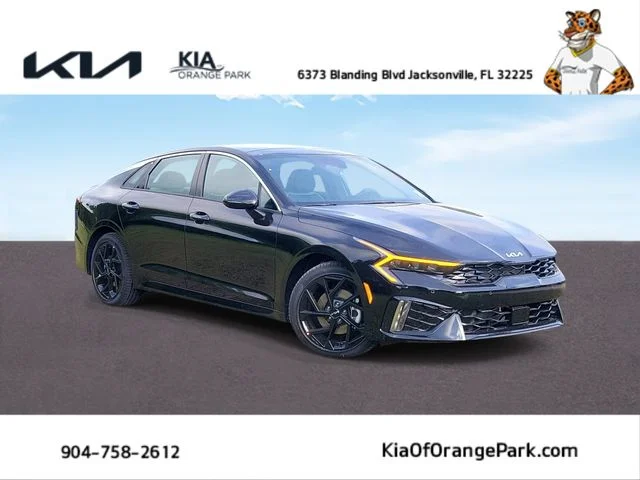 New 2026 Aurora Black Pearl Kia GT-Line FWD image 1