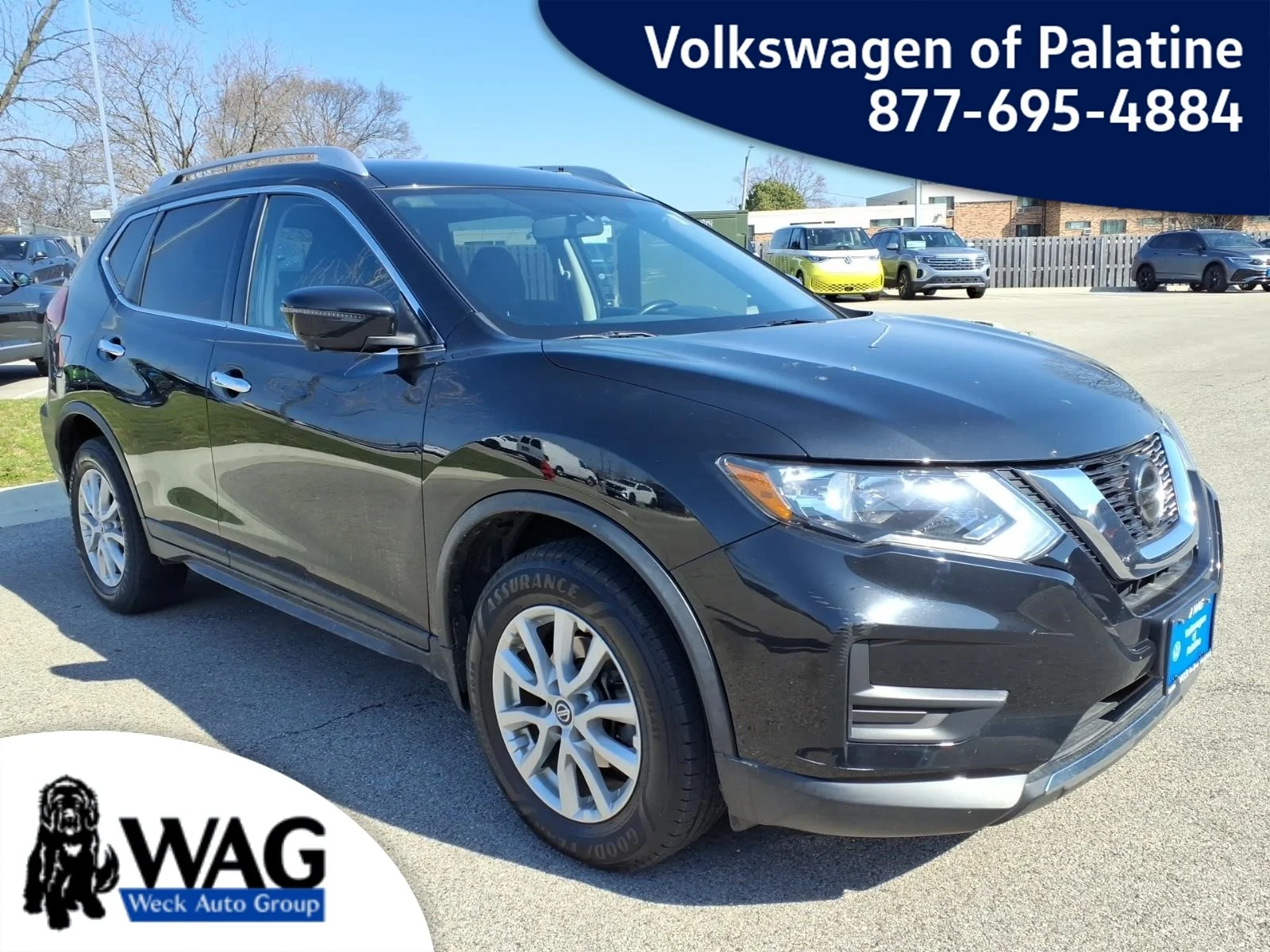 Used 2018 Black Nissan AWD SV image 1