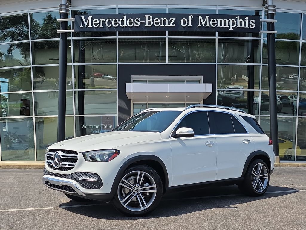 Certified Used 2022 White Mercedes-Benz GLE 350 image 1