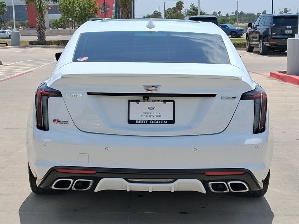 Used 2024 Summit White Cadillac V-Series image 5