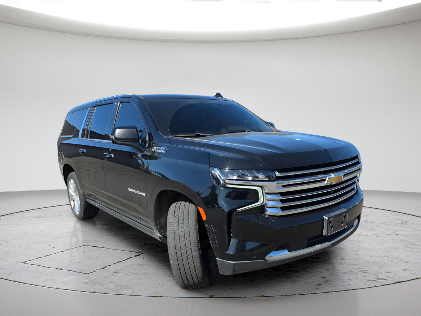 Used 2021 Black Chevrolet High Country image 3
