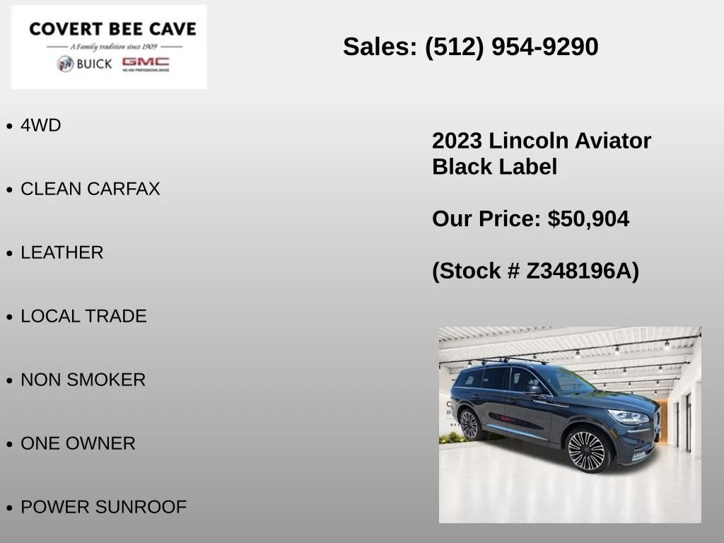 Used 2023  Lincoln Black Label image 7