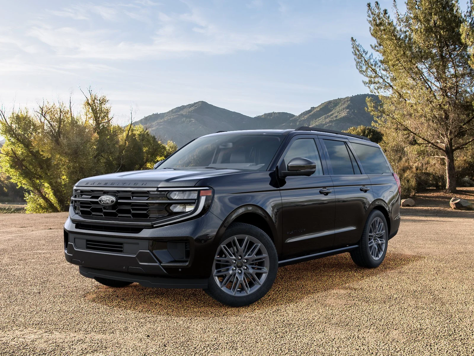 New 2027 Agate Black Metallic Ford Platinum image 26