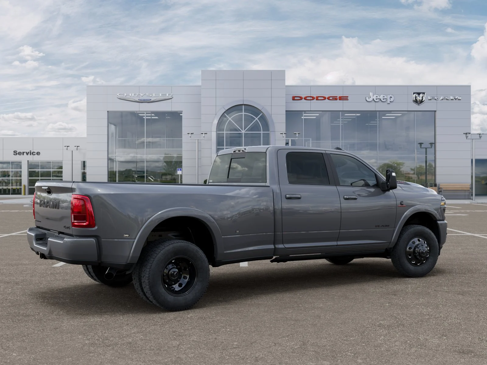 New 2026 Ceramic Gray Clear-Coat Exterior Paint RAM Limited image 31