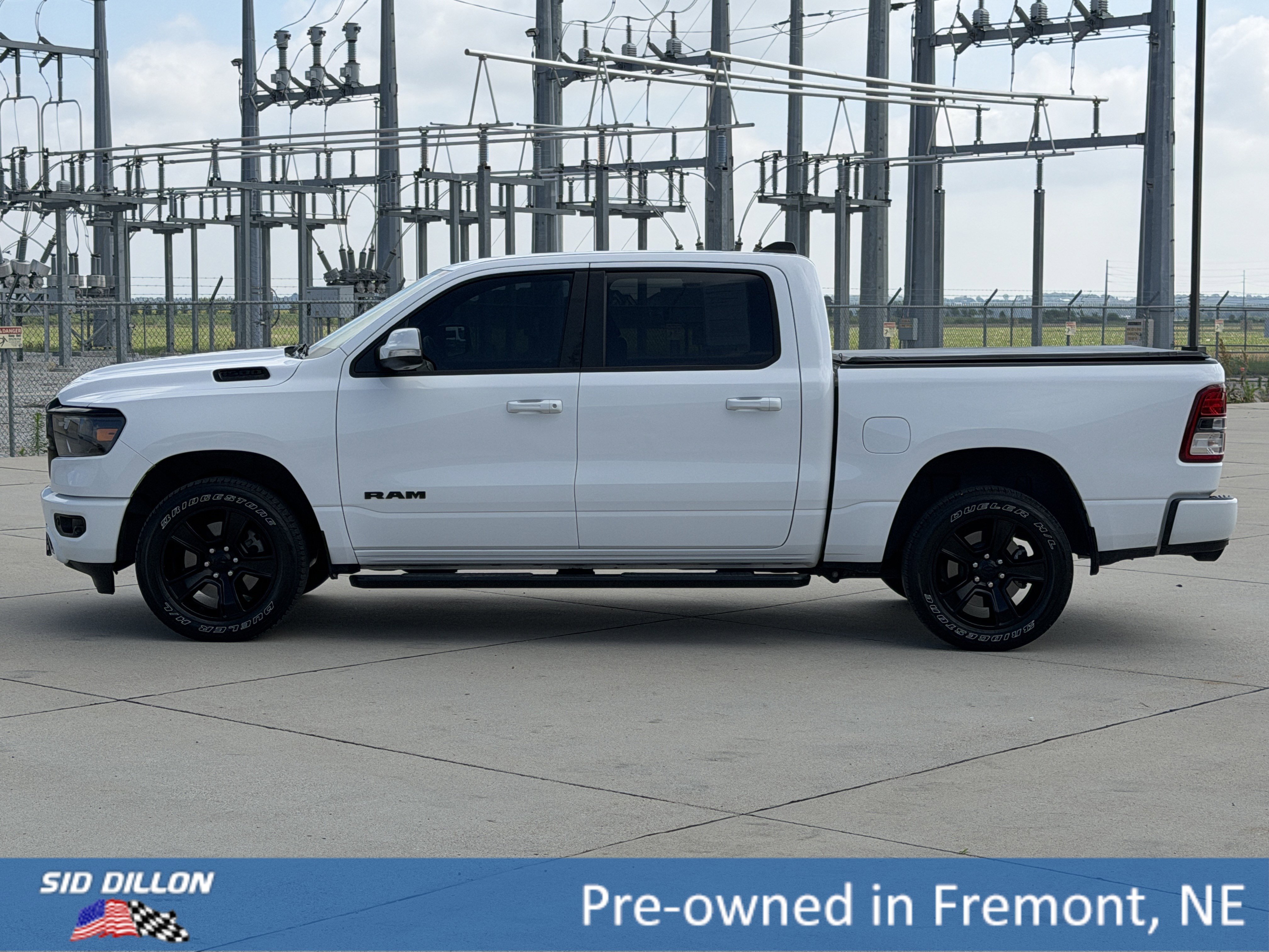 Used 2020 Bright White Clearcoat Ram Big Horn image 8