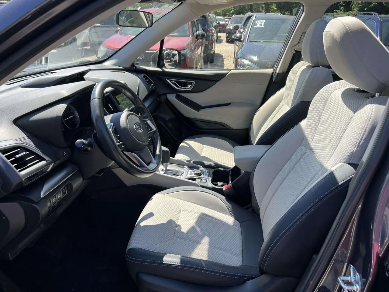 Used 2023 Magnetite Gray Metallic Subaru Premium image 22