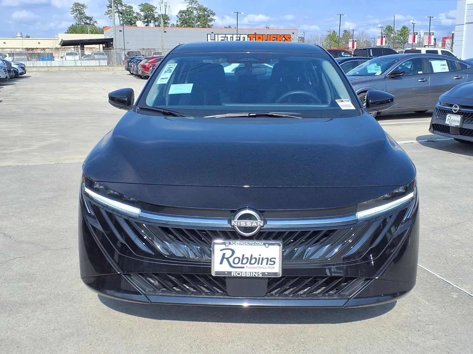 2026 Nissan Sentra SV Black at Robbins Nissan