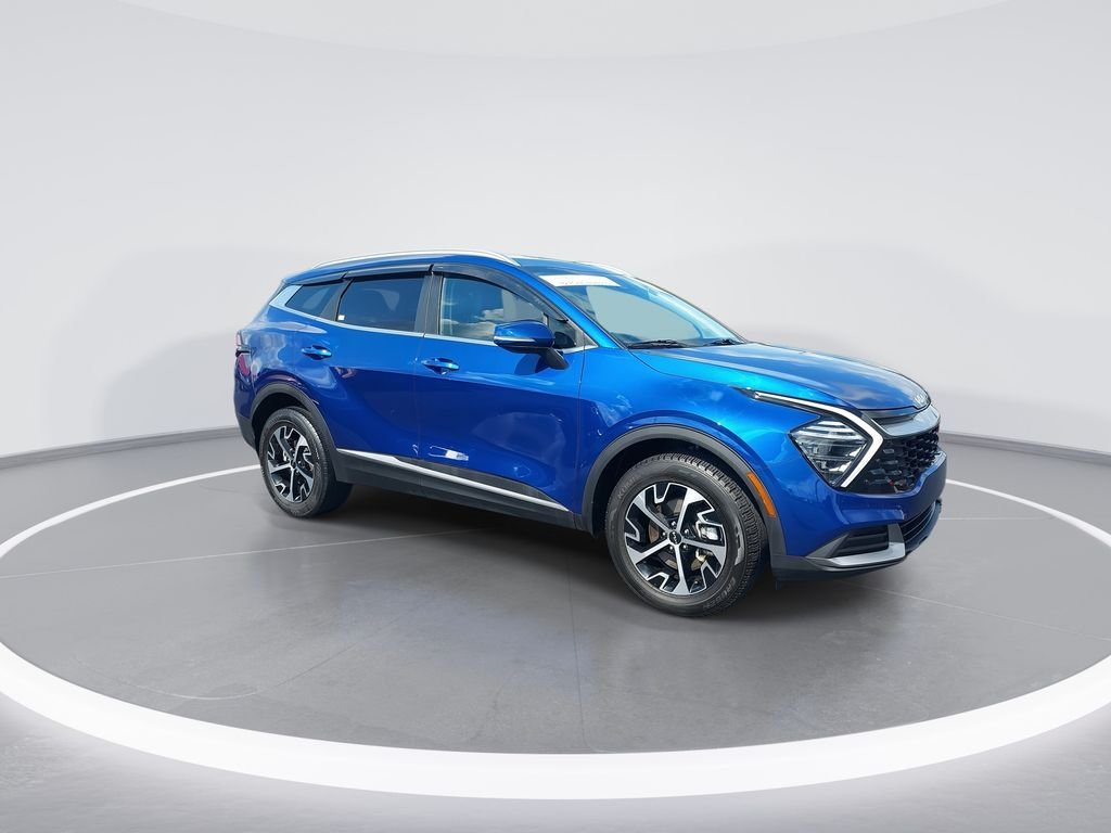 Used 2024 Blue Kia EX image 2