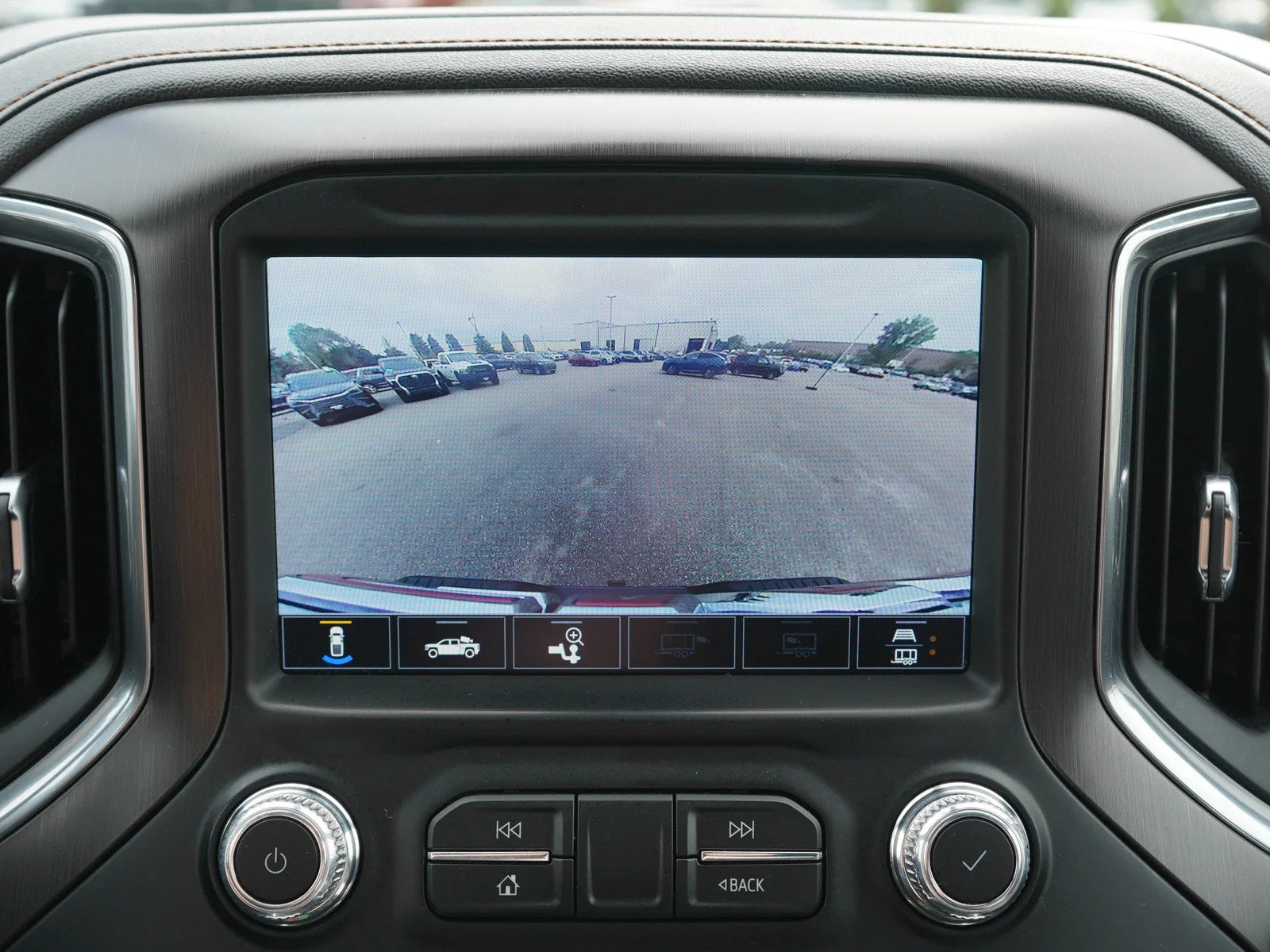 Used 2022 Pacific Blue Metallic GMC AT4 image 24