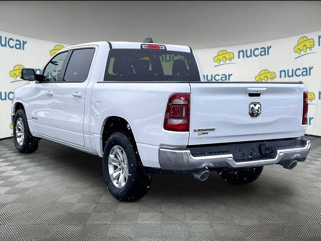 Used 2024 Bright White Clearcoat Ram Laramie image 4