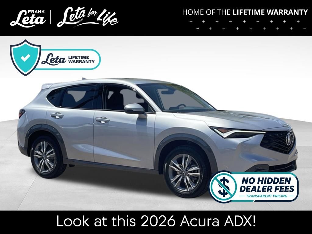 New 2026 Solar Silver Metallic Acura  image 8