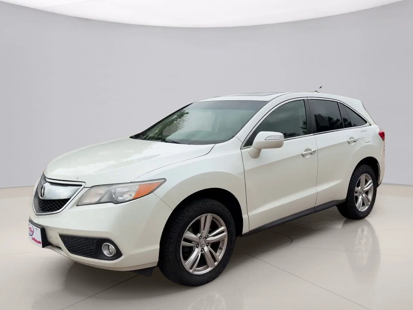 Used 2014 White Acura TECH PKG image 1