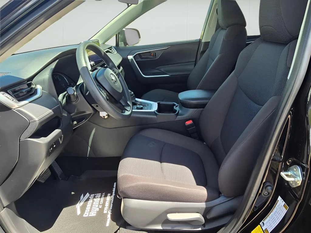 Used 2025 Midnight Black Metallic Toyota Hybrid LE image 23