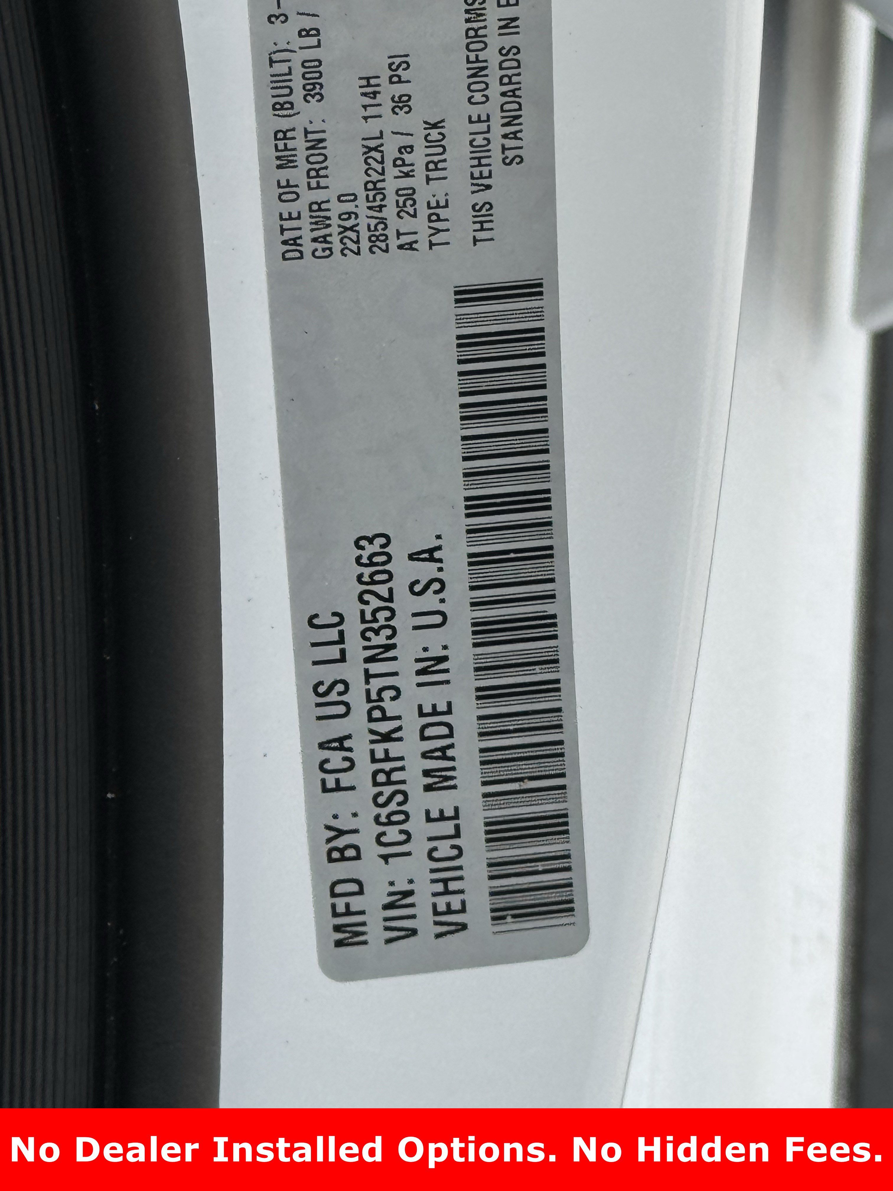 New 2026 Bright White Clear-Coat Exterior Paint RAM Tungsten image 22