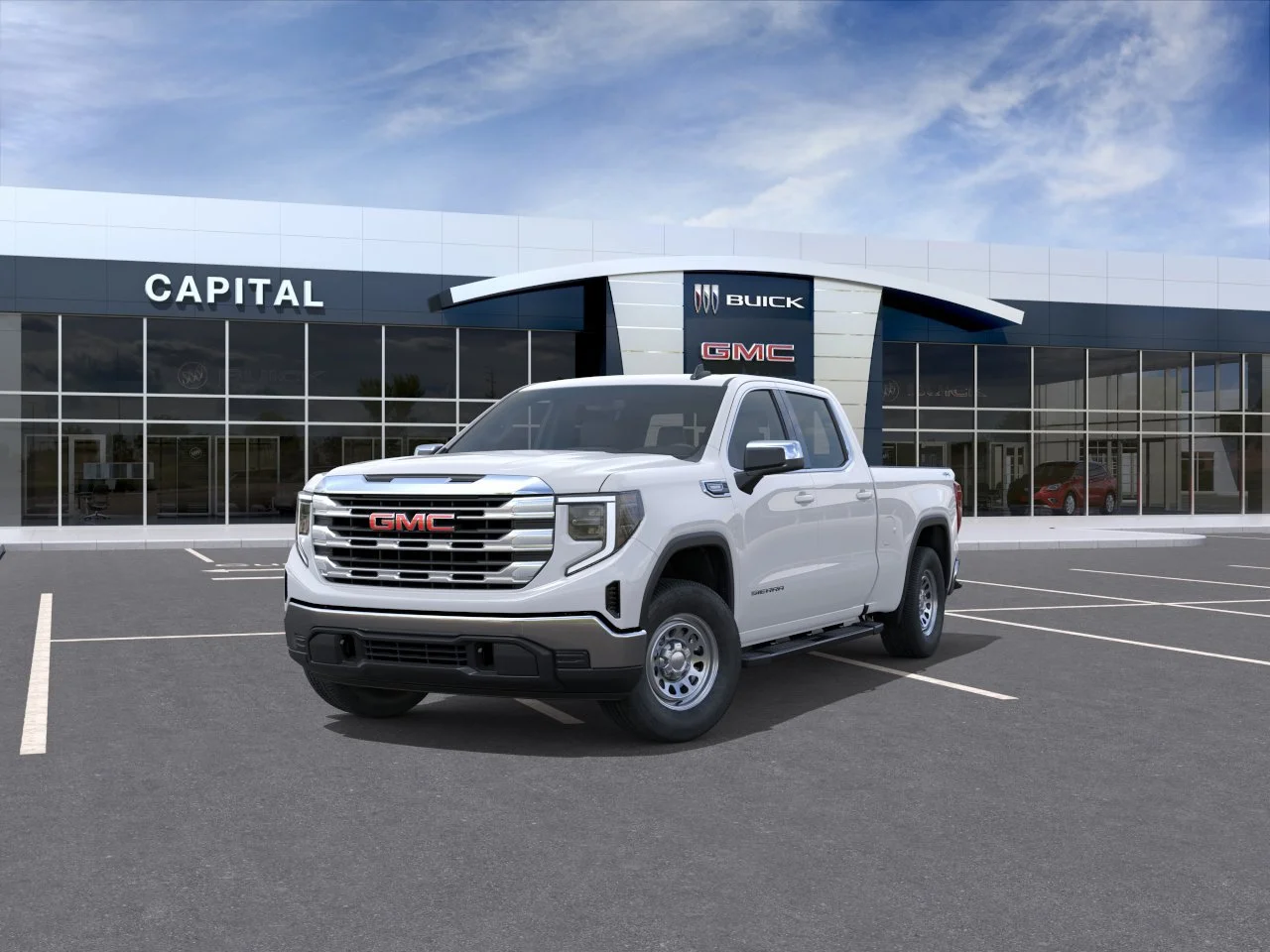 New 2026 Summit White GMC SLE image 8