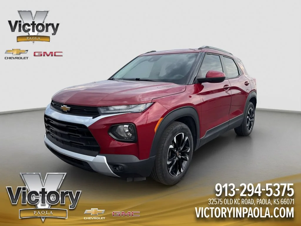 Used 2021 SCARLET RED METALLIC Chevrolet LT image 1