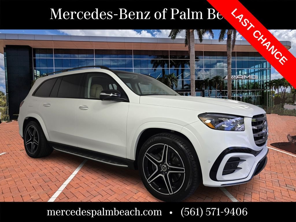 Certified Used 2025 Black Mercedes-Benz GLS 450 image 1
