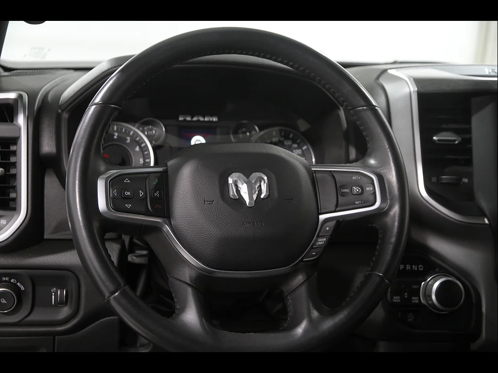 Used 2024 Diamond Black Crystal Pearl Coat Ram Big Horn image 7