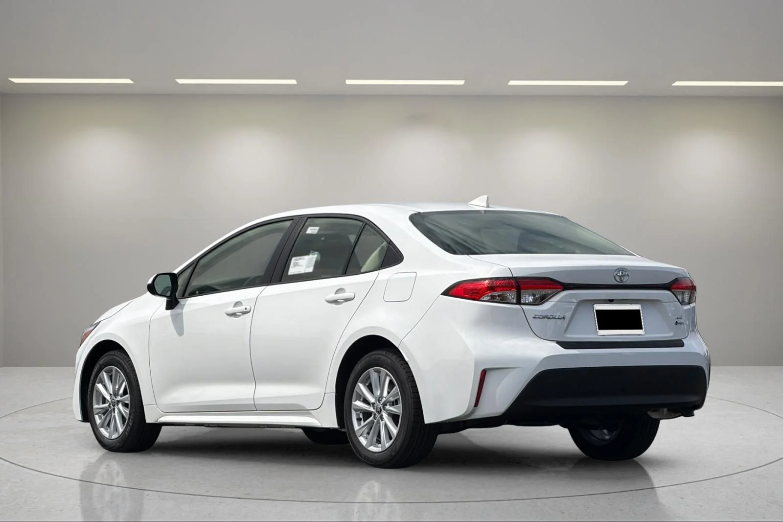 New 2026 White Toyota LE image 6