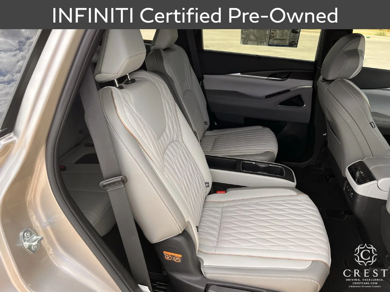 Certified Used 2027 Warm Titanium Black Obsid INFINITI AUTOGRAPH image 29