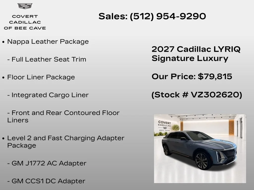 2027 Cadillac LYRIQ Signature Luxury - Photo 7
