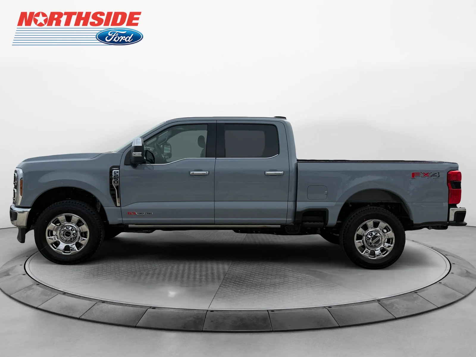 New 2026 Glacier Gray Metallic Tri-Coat Ford LARIAT image 4