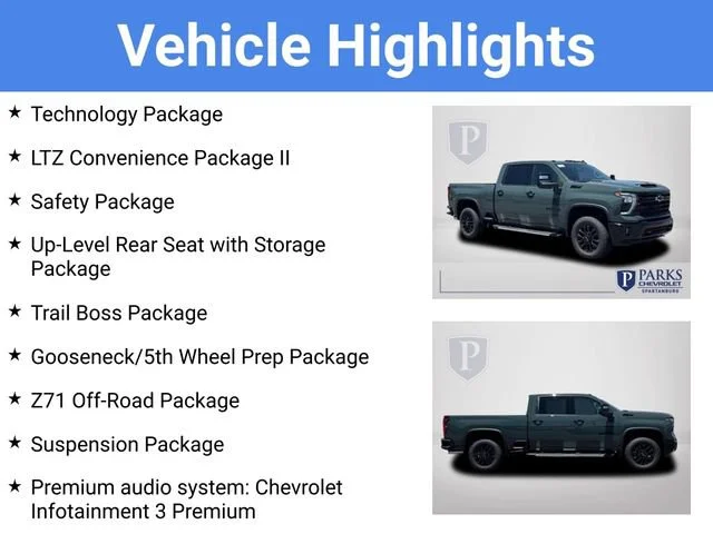 New 2026 Cypress Gray Chevrolet LTZ image 4