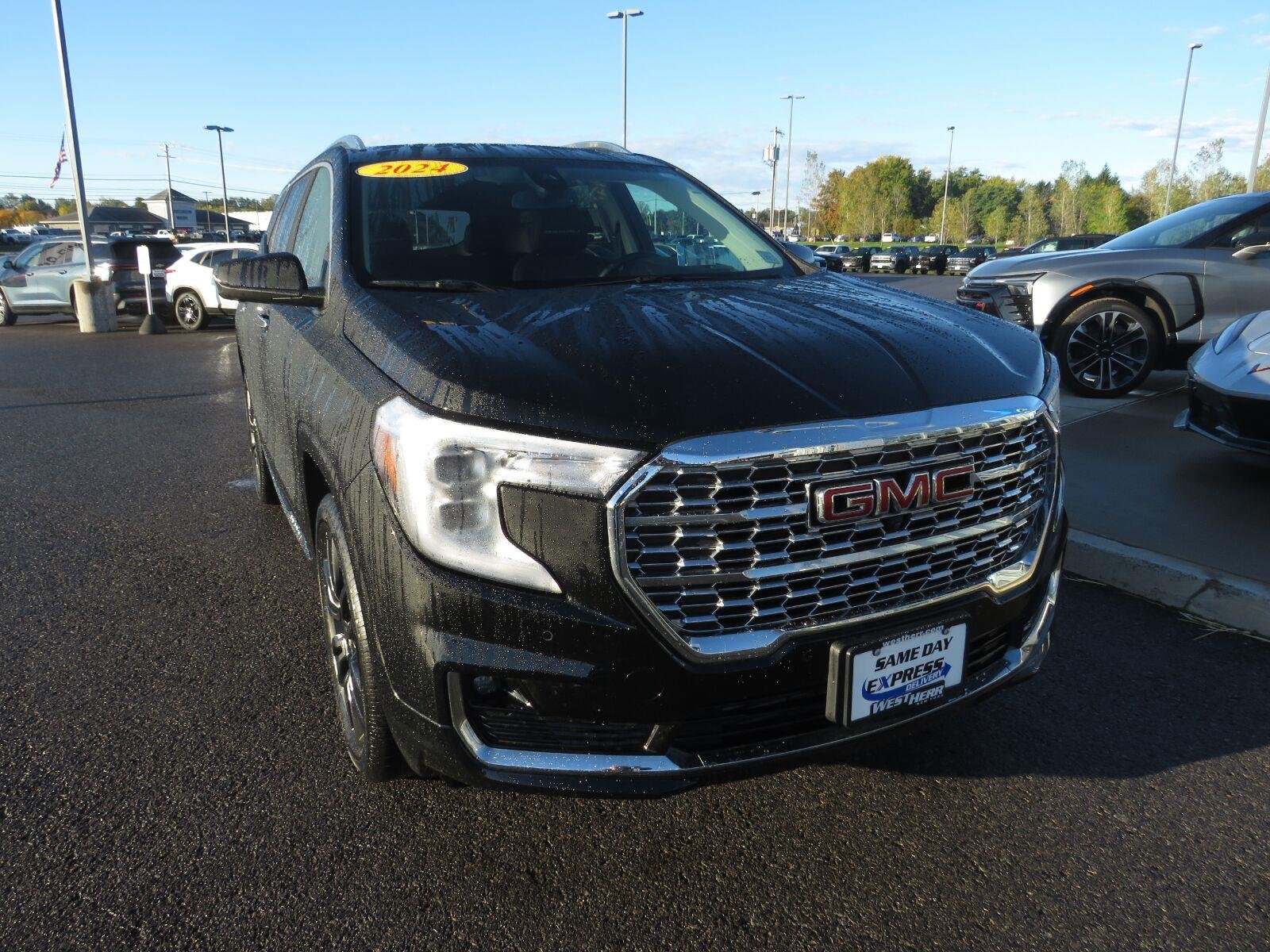 Used 2024 Ebony Twilight Metallic GMC Denali image 3